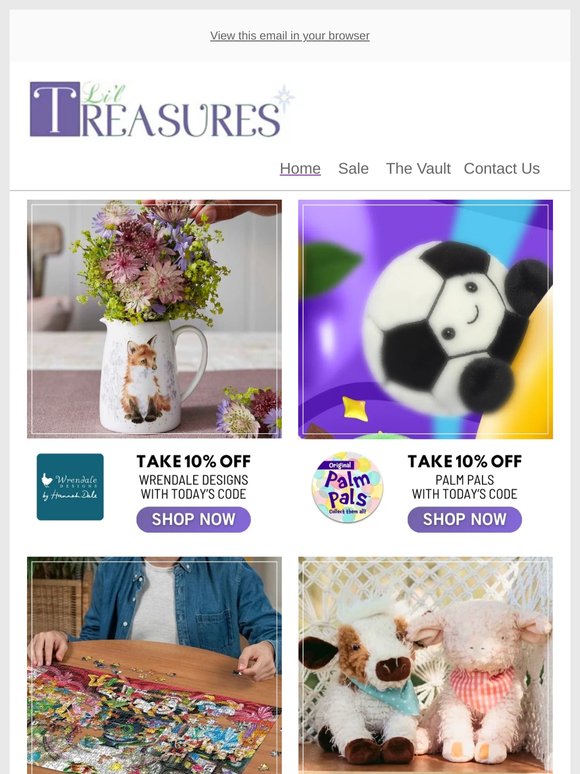 On Sale Tonight 💜 Wrendale Designs | Palm Pals | Ravensburger | Bunnies By The Bay
