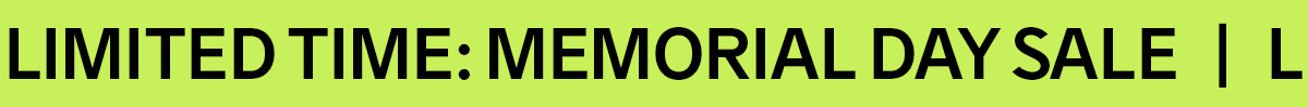 Memorial Day Sale 