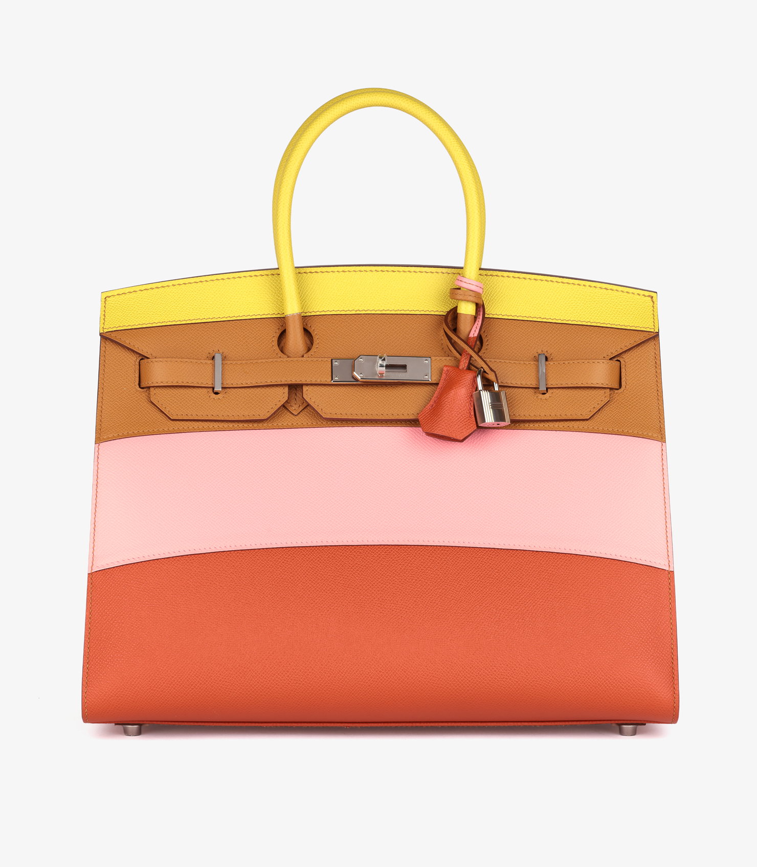 Lime, Sésame, Rose Confetti & Terre Battue Epsom Leather Sunrise Birkin 35cm Sellier