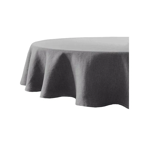 Bambury Linen Round Tablecloth 228Cm