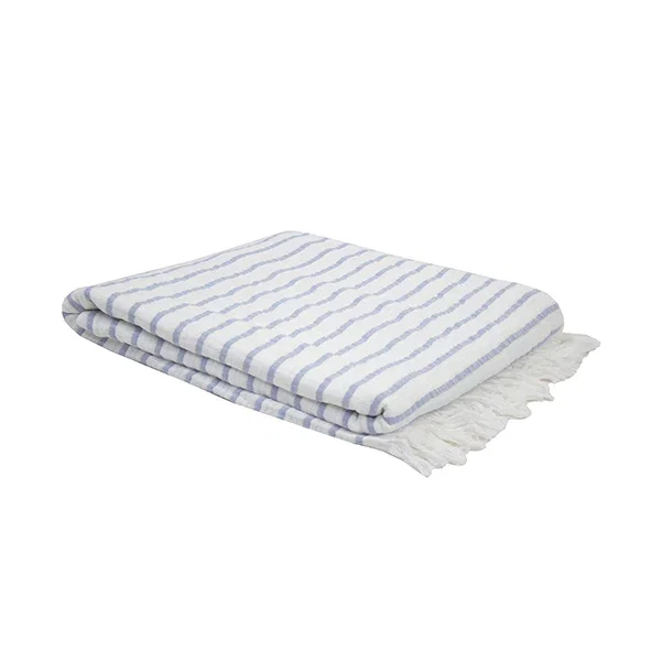 Bambury Haven Throw Blue