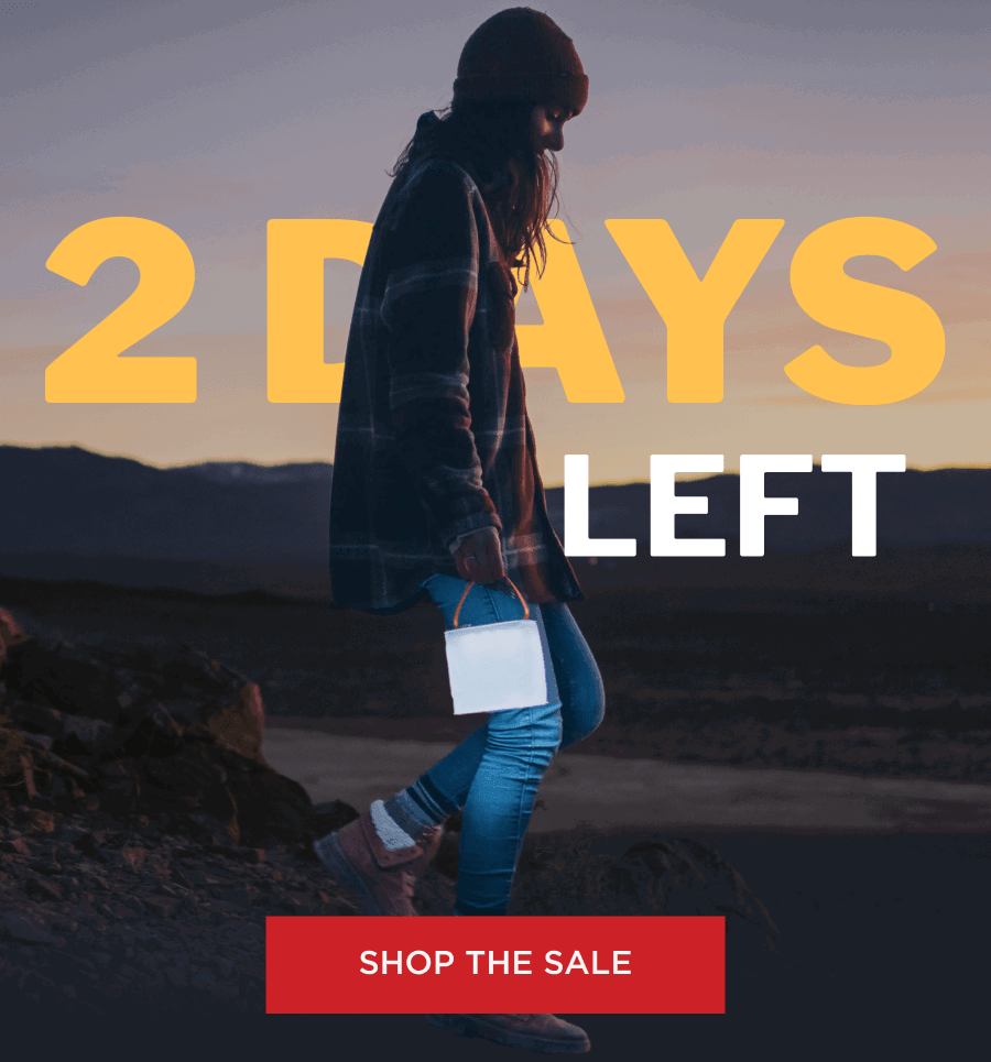 2 Days Left [ SHOP THE SALE ]