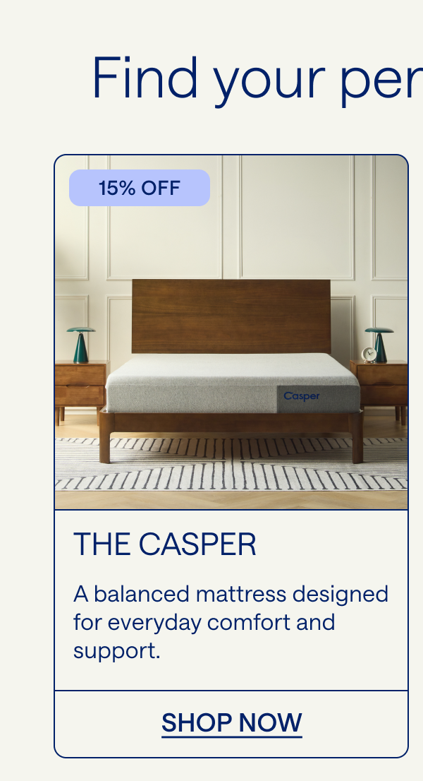 15% off The Casper