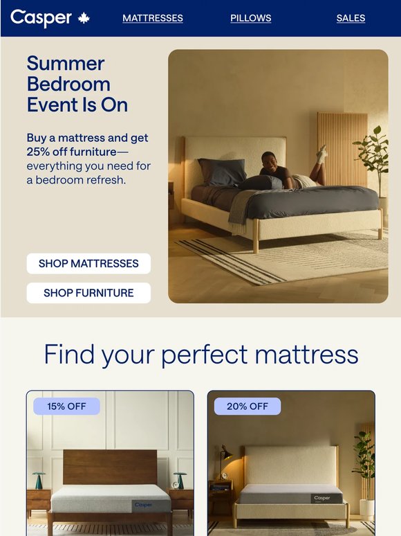 BIG furniture savings 🛏️