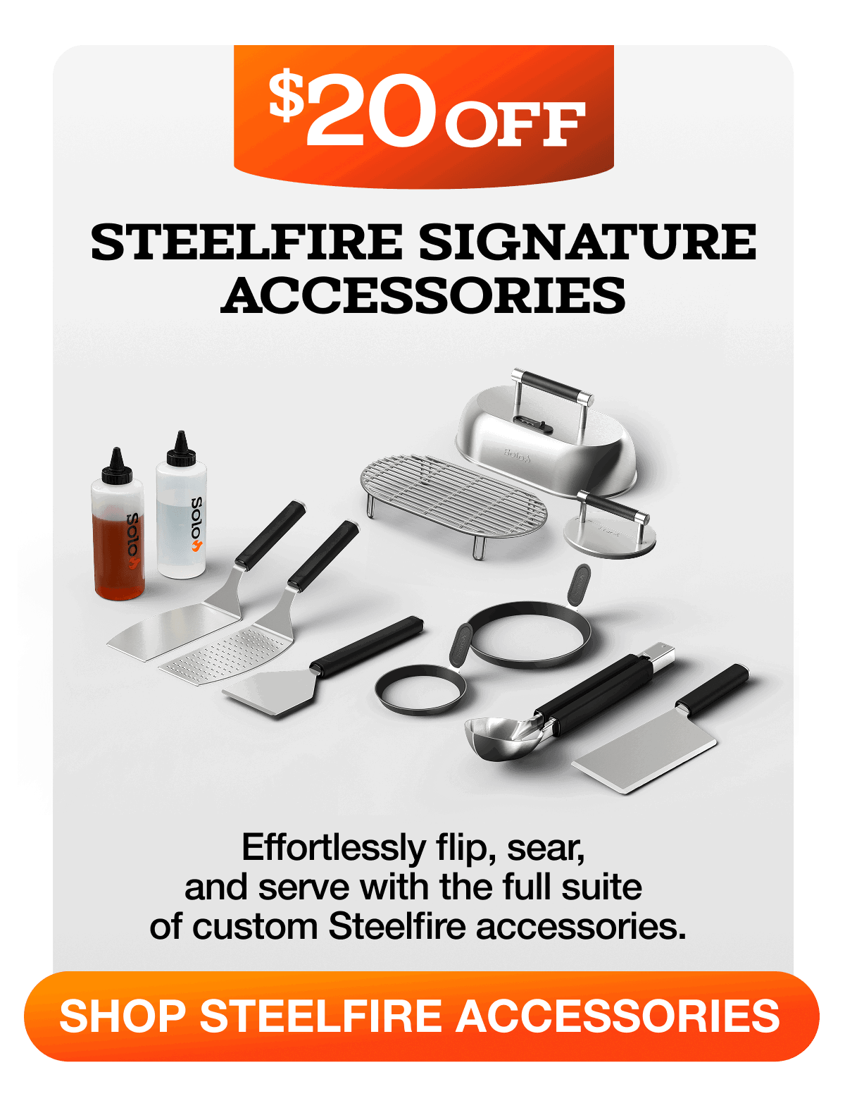 Signature Steelfire Griddle Accessories Collection