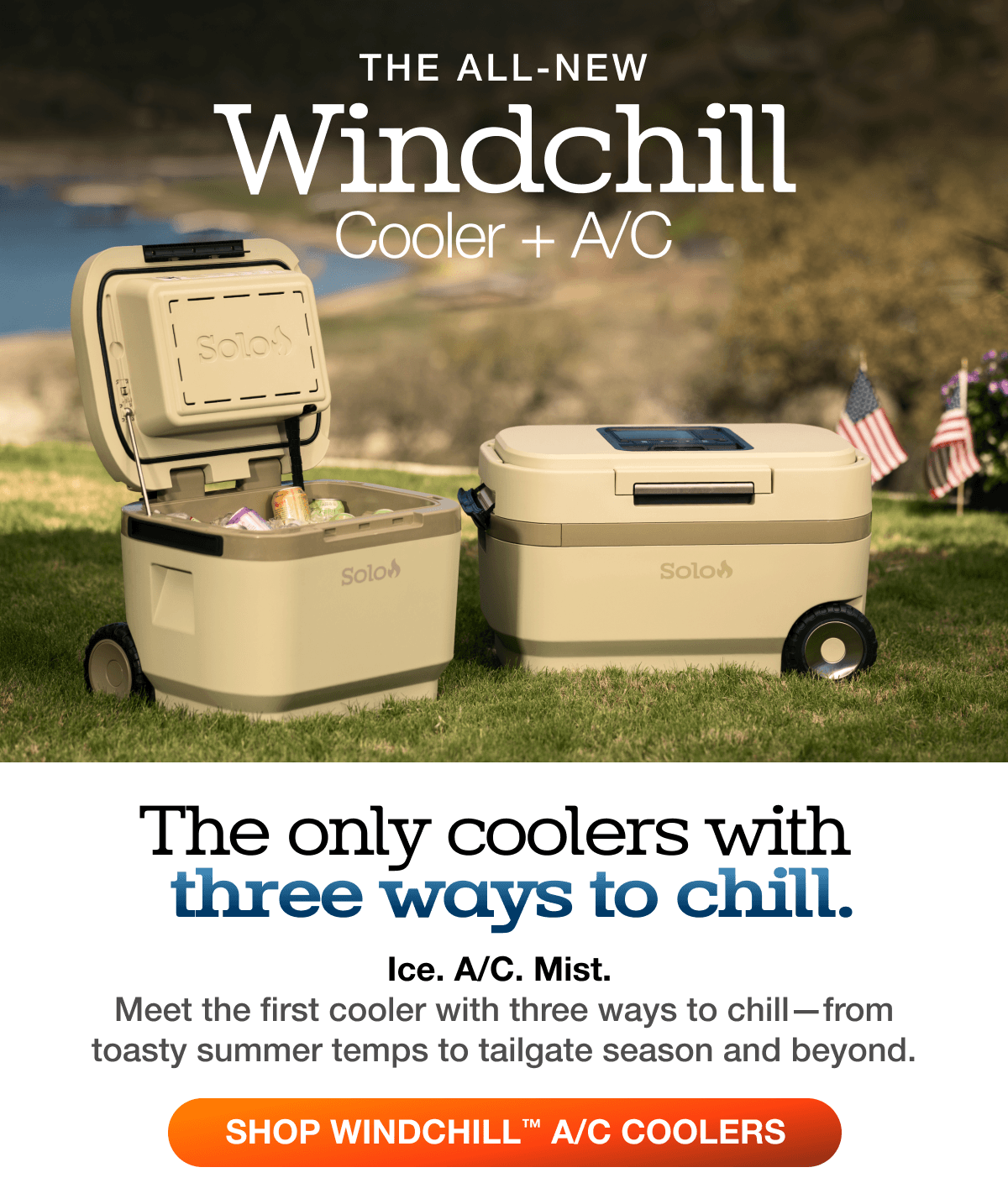 Windchill 30 Cooler + Mobile A/C