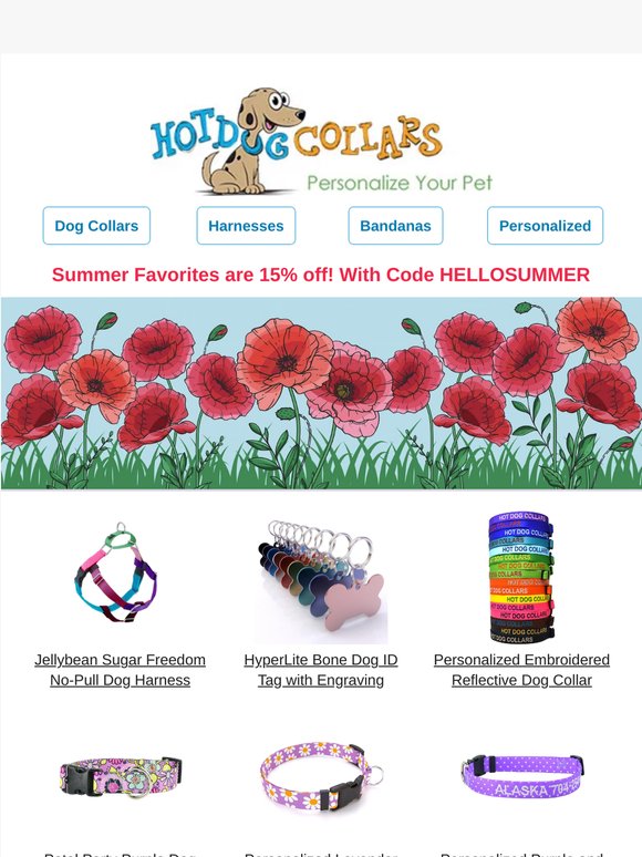 Best Sellers for Summer Walks are 15% off!