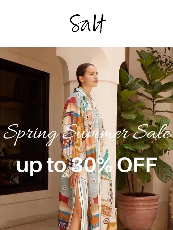 Spring Summer Sale Now On ☀️