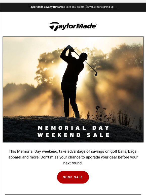 Gear Up With Memorial Day Weekend Savings