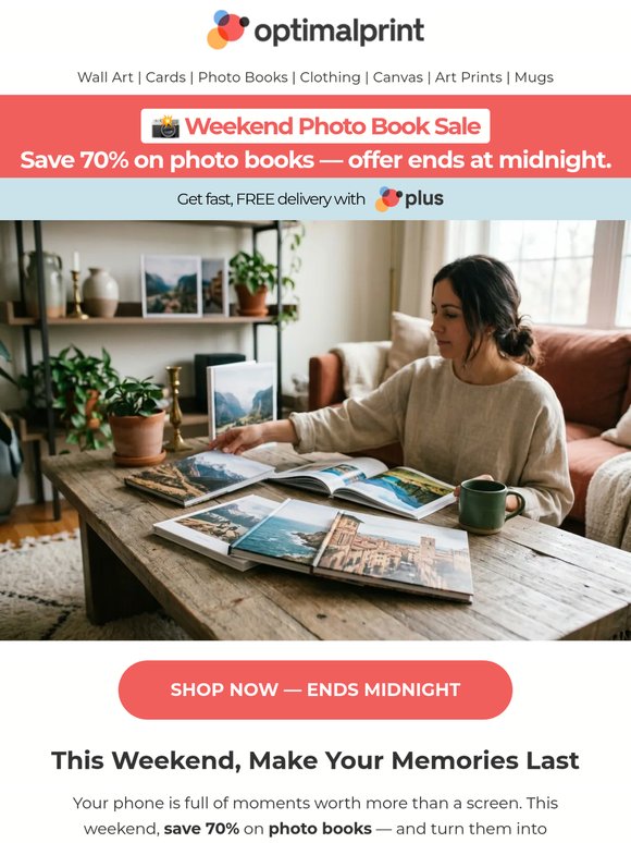 📸 Save 70% on photo books