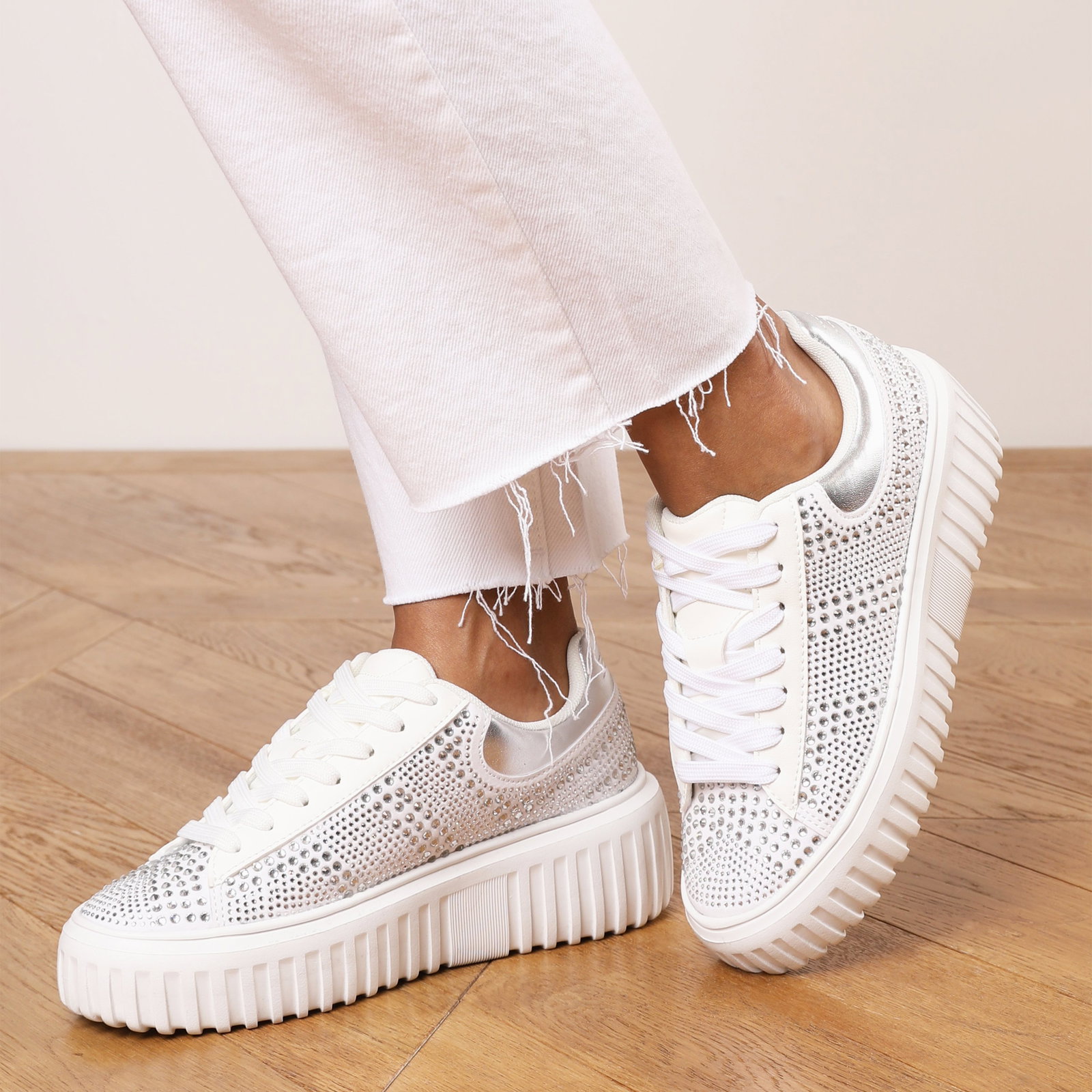Image of Where's that From | Darcia Lace-Up Trainer
