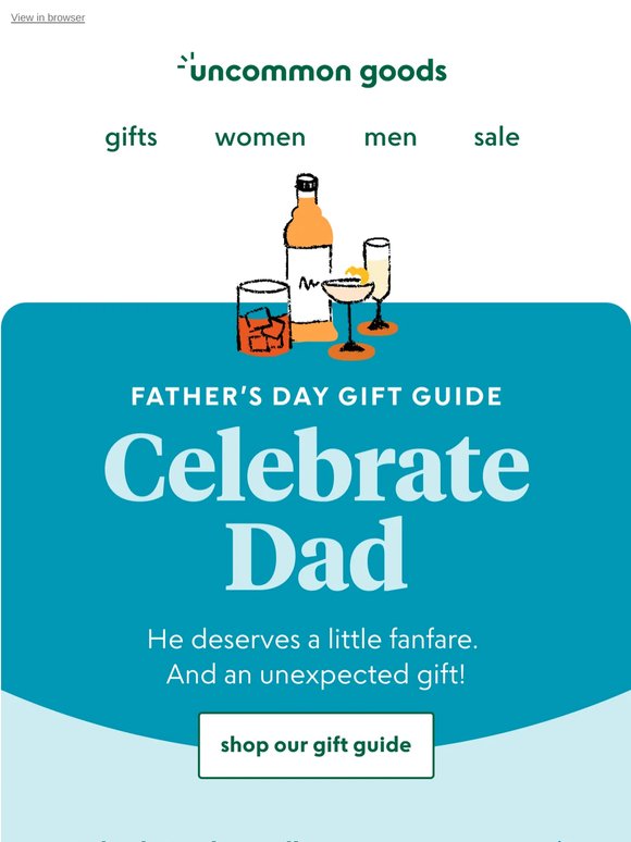 Father's Day favorites: An uncommon gift guide!