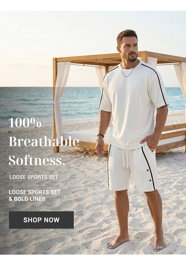 casual-loose-contrasct-color-line-sports-set