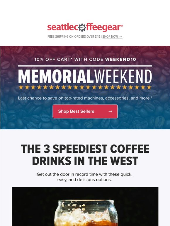 Sunday Sips: 3 Coffee Drinks to Make When You’re in a Hurry