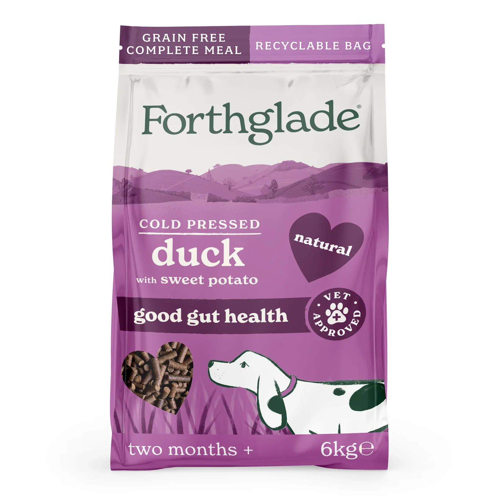 Image of Cold Pressed Duck Dry Dog Food