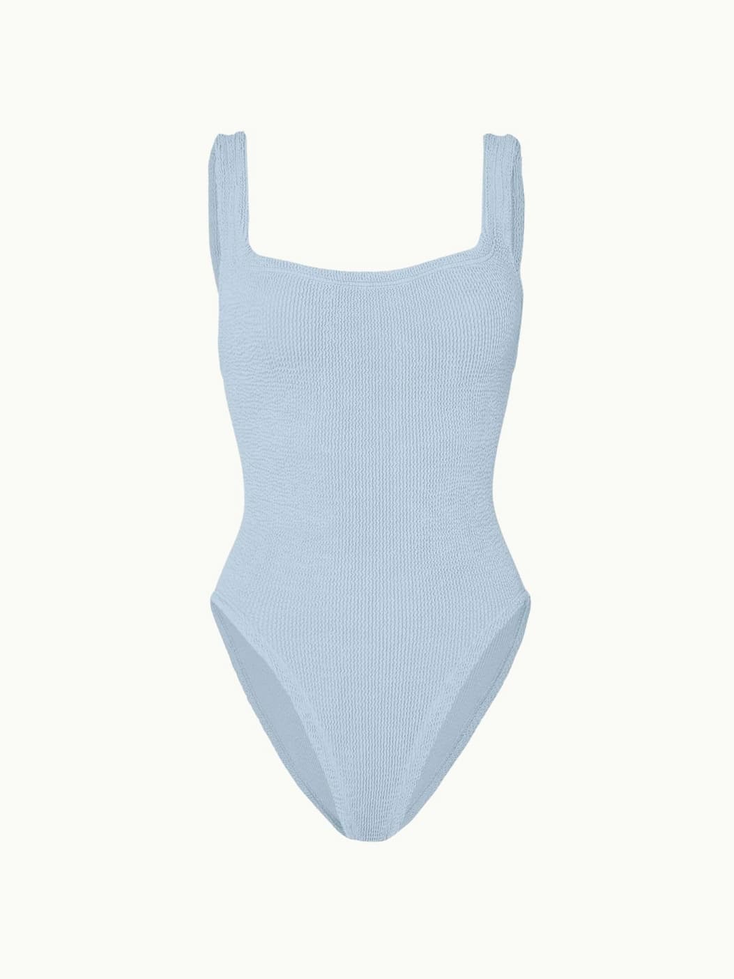 Square Neck Swimsuit - Ice Blue HUNZA G  Regular price£175.00