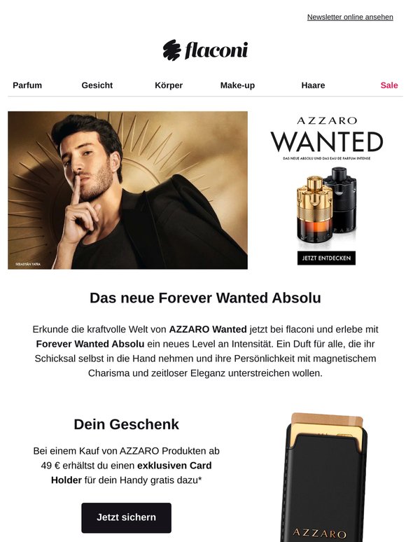 Entdecke den neuen Duft von AZZARO 🔥