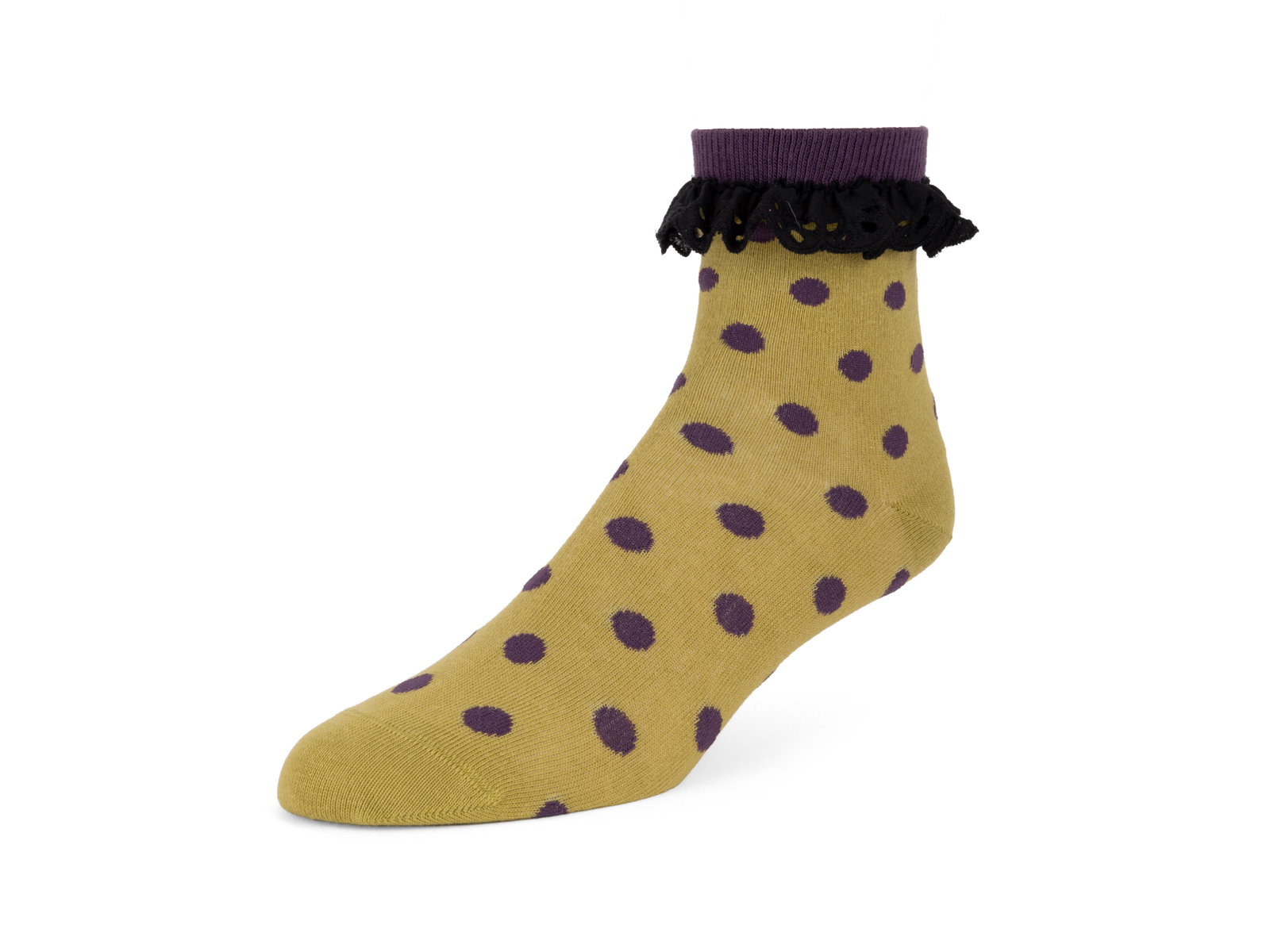 Dibs Vog Socks | Green/ Purple