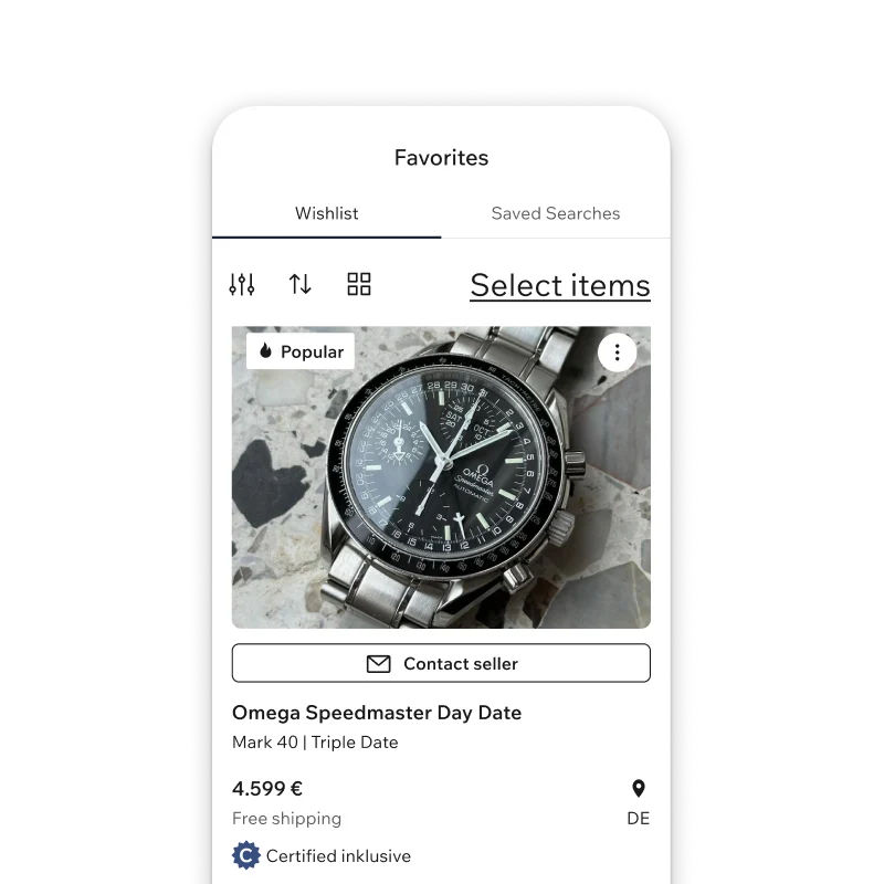 Chrono24 App – Sell Watches