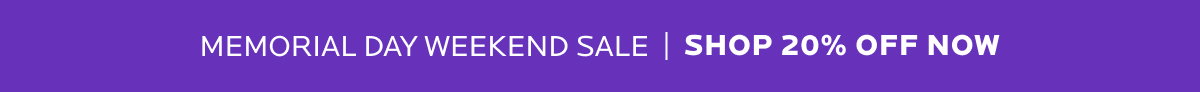 Shop 20% off all orders