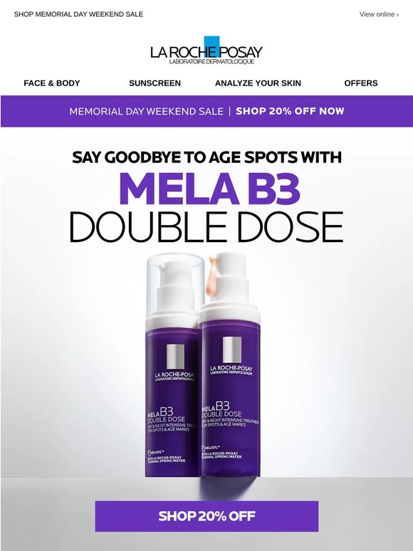 20% Off I Goodbye Age Spots, Sun Spots, & More