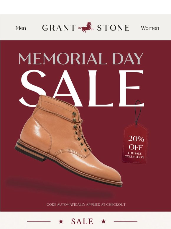 The Memorial Day Sale Continues