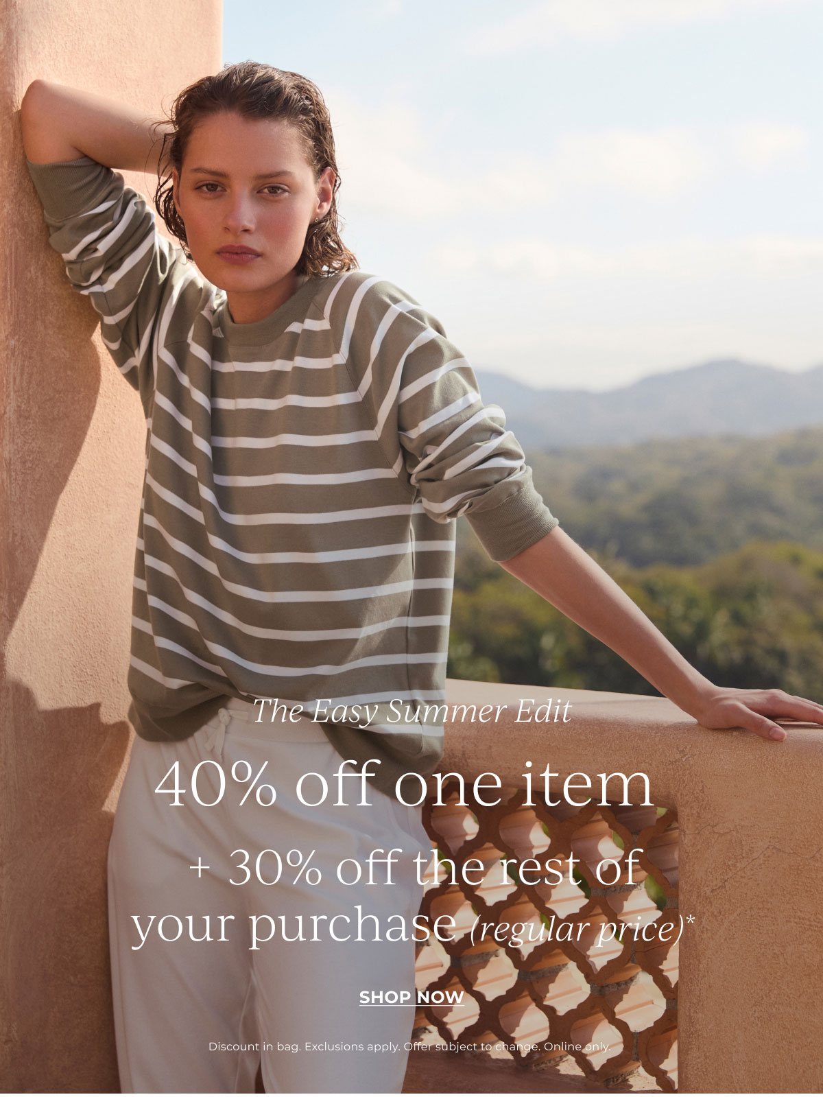 40% off one item, 30% off the rest of your purchase | Shop Now
