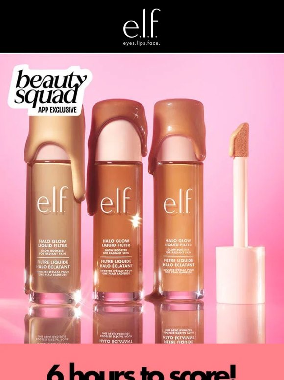 6 HOURS ONLY ‼️ $10 Halo Glow Liquid Filter!