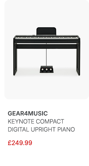Gear4music Keynote Compact Digital Upright Piano