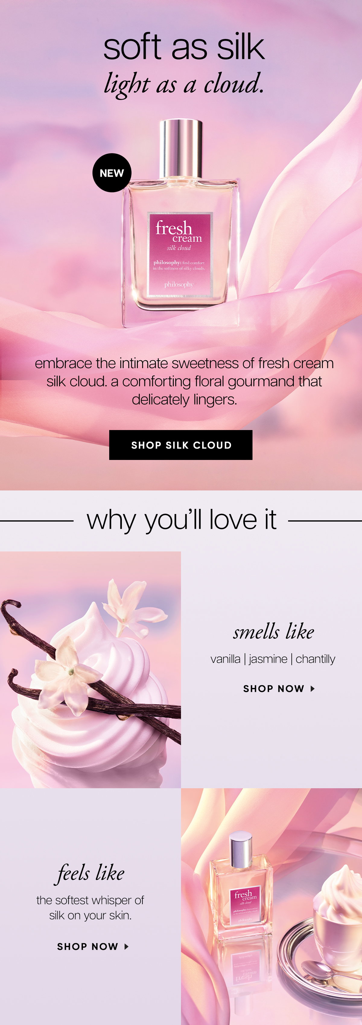 fresh cream silk cloud