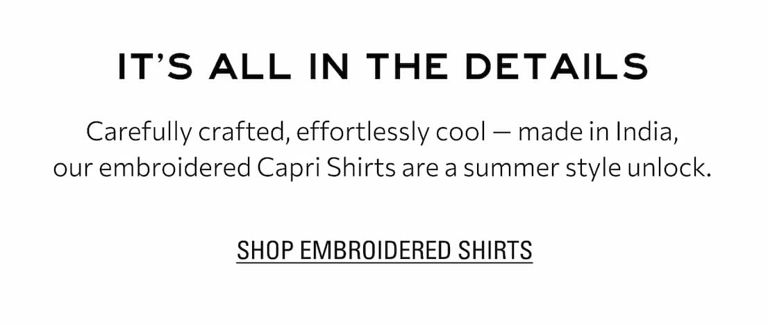 Shop Embroidered Shirts