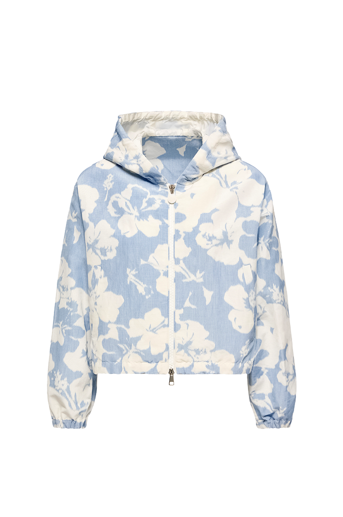 Noisetier Chiné Hooded Jacket