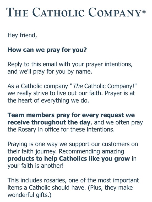 How can we pray for you?
