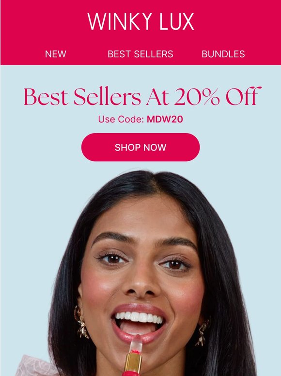 Fan favorites = 20% off this weekend
