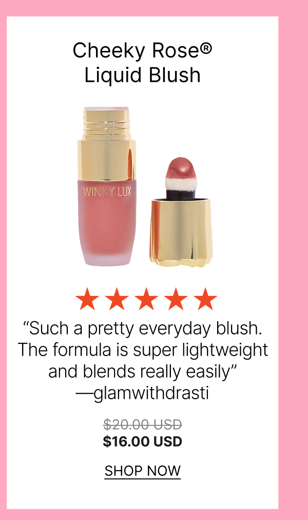 Cheeky Rose® Liquid Blush  [Click here to Shop Now]