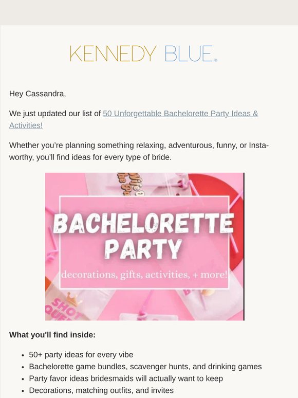 50 Bachelorette Party Ideas & Activities