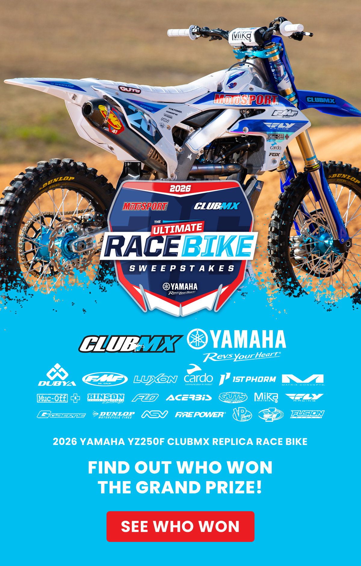 The Ultimate Race Bike Sweepstakes  Find Out Who Won the Grand Prize