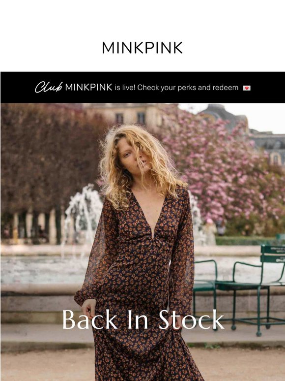 Back in Stock: The Liv Dress