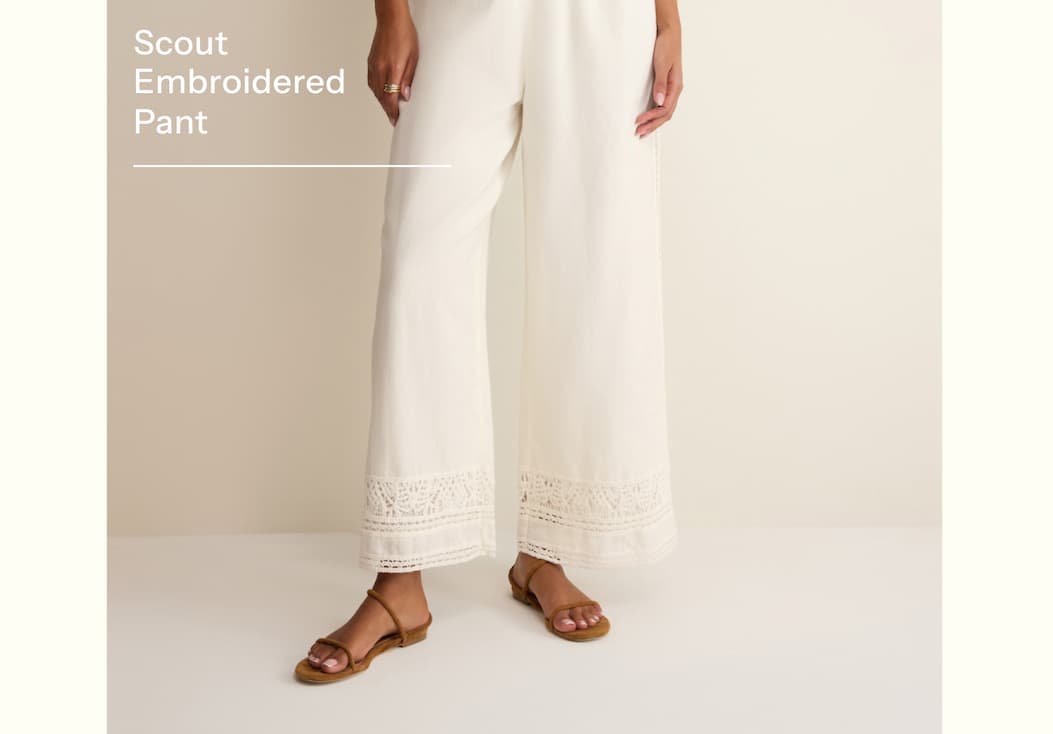Shop Scout Embroidered Pant