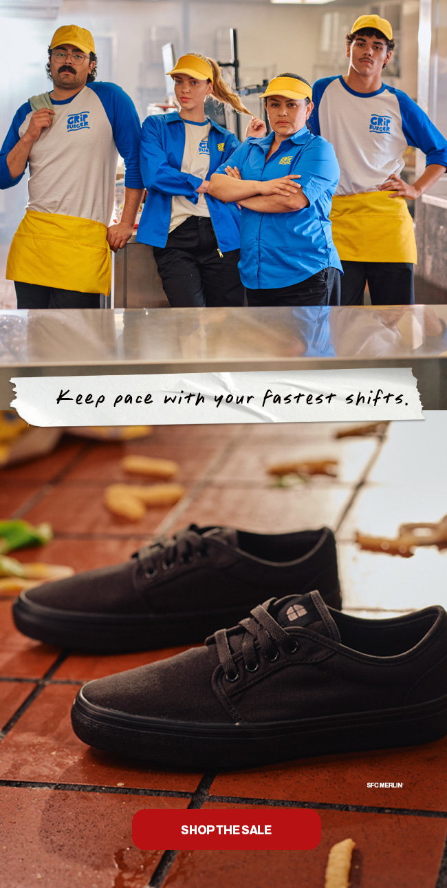 Shop slip-resistant work shoes on sale