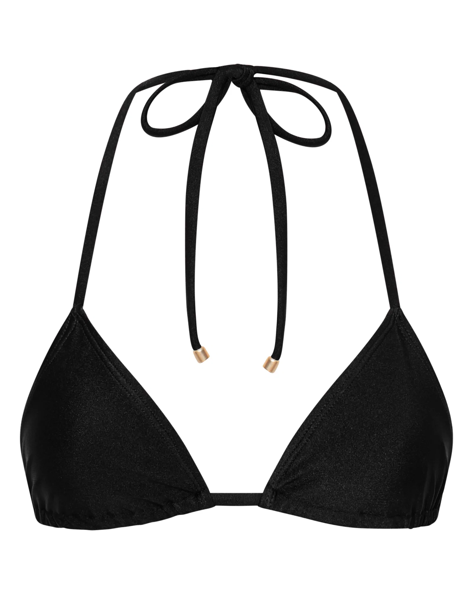 Image of Eve Triangle Bikini Top - Black