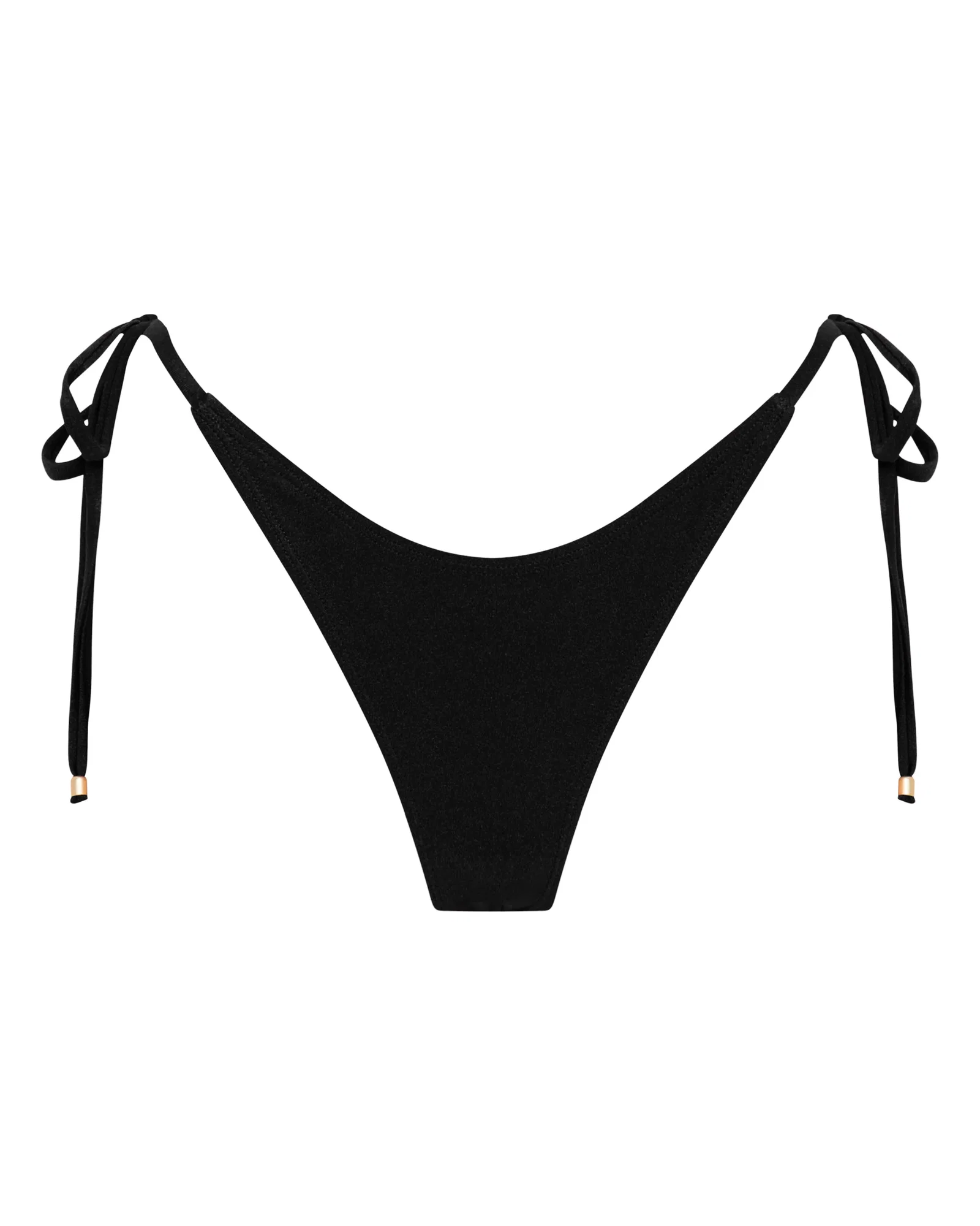 Image of Tally String Bikini Bottoms - Black