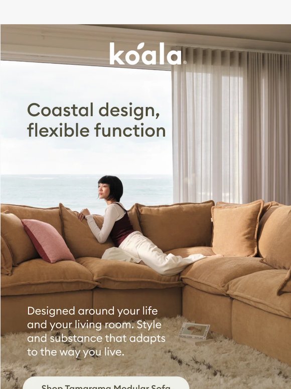 Just Landed: The Tamarama Modular Sofa ☁️