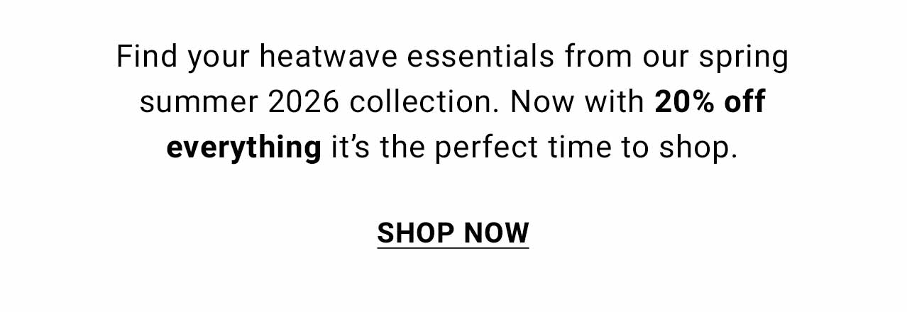 20% OFF EVERYTHING