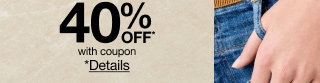 after extra 40% Off with coupon | *Details