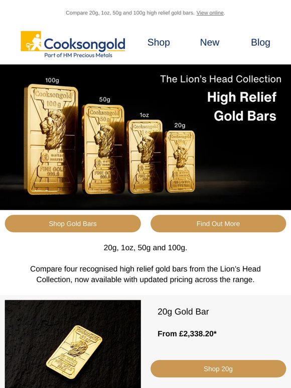Which Gold Bar Fits You Best?