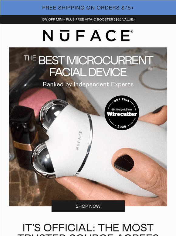 Wirecutter's Pick for Best Microcurrent Device