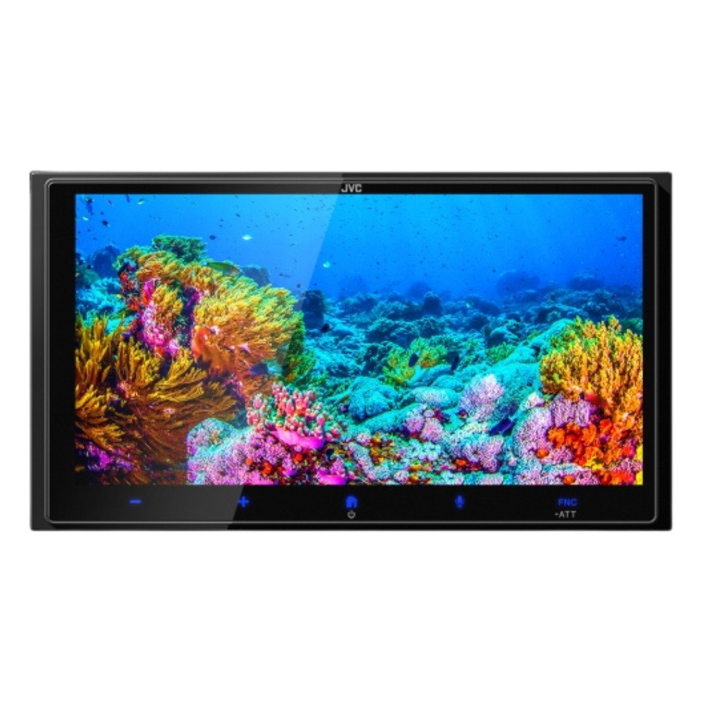 Image of JVC KW-M795BW 6.92" 2-DIN Digital Multimedia Receiver w/ CarPlay & Android Auto