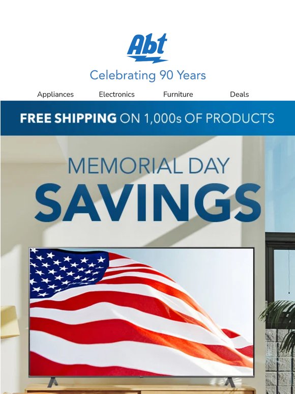 Memorial Day Savings All Weekend Long!