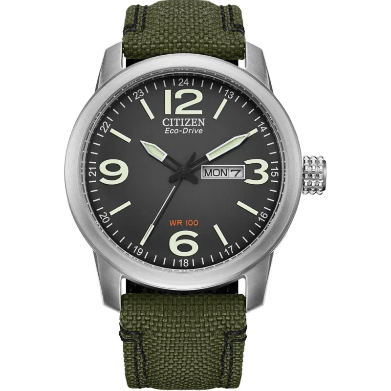 Image of Citizen Commemorative Box Set Eco-Drive Military Watch